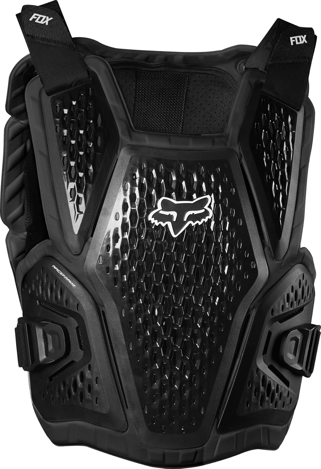 Fox Racing Youth Raceframe Impact Motocross Dirt Bike Chest Guard, Black, One Size
