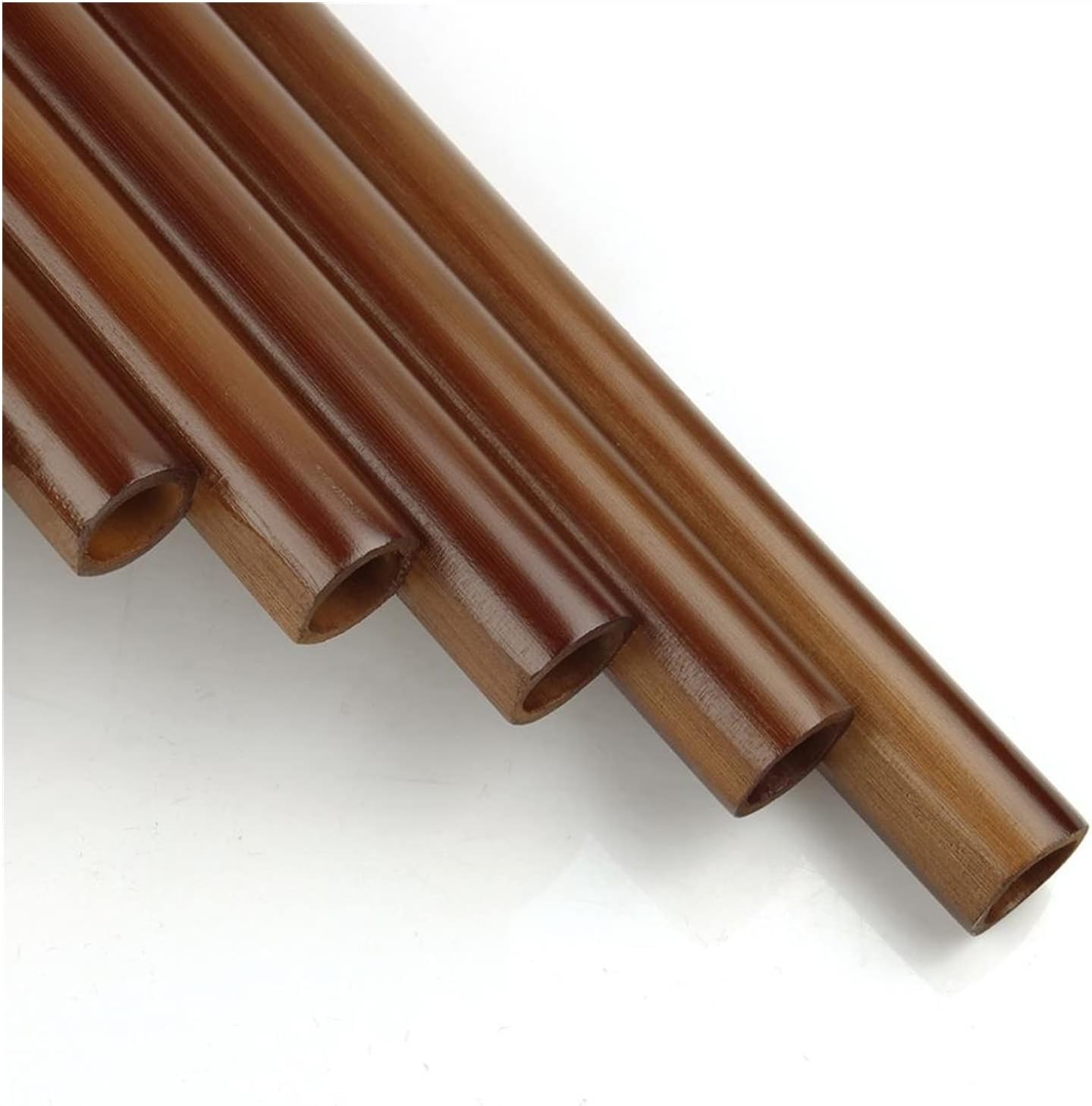 PanPipes Woodwind Instrument 18 Pipes F Key Pan Flute Woodwind Instrument Pan Flute (Color : Left-Hand)