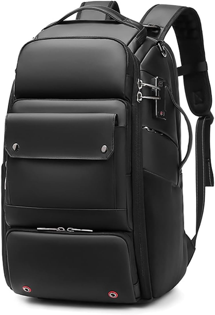 Camera Backpack with 17 Inch Laptop Compartment, Camera Bag Professional for SLR DSLR Mirrorless for Photographers (Black)
