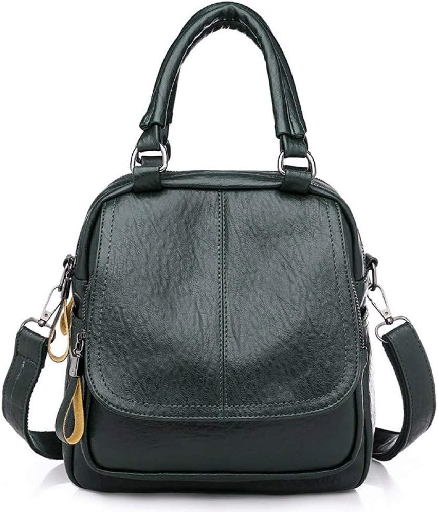 JSEIAJB Backpack-Women Anti-Theft Backpack Purse Convertible Leather Ladies Rucksack School Shoulder Bag