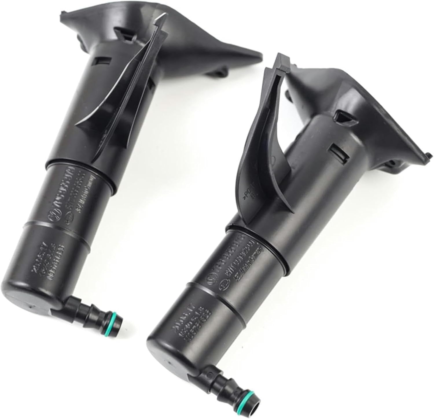 Car Headlight Washer Nozzle 2Pcs Car Headlight Washer Nozzle Head Light Cleaning Jet Pump 7P6955979 7P6955978 Water Sprayer