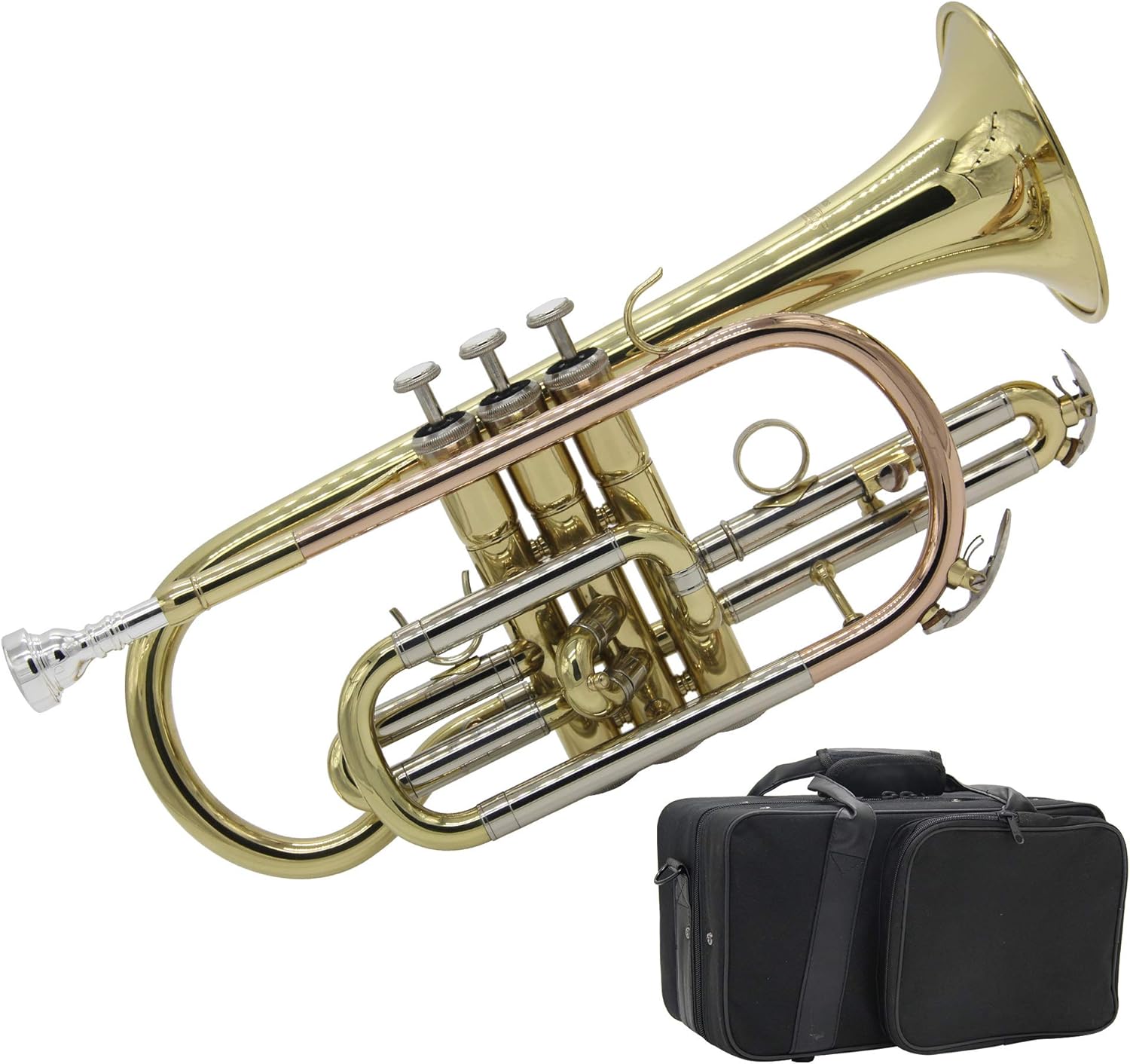 Singer's day SCR-4335 Bb Cornet with Rose Brass Leadpipe