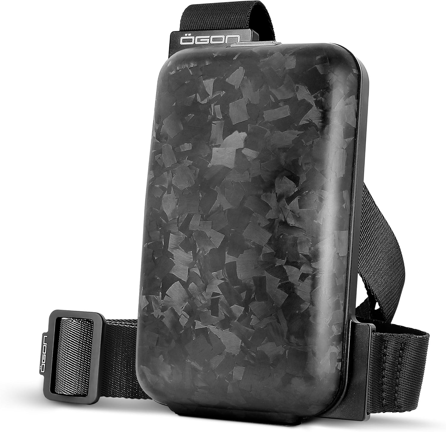 Forged carbon fiber Phone Bag, lightweight, practical & stylish with built-in wallet
