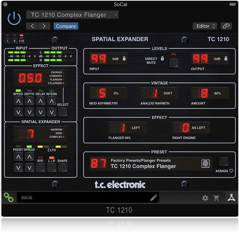 TC Electronic TC1210-DT Unique Spatial Expander Plug-in with Optional Hardware Controller and Signature Presets