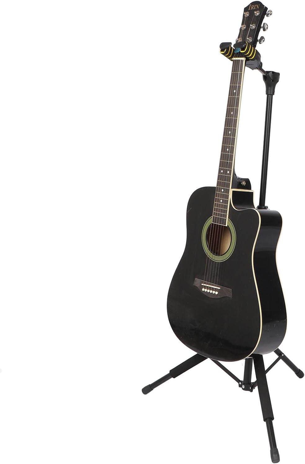 Adjustable Guitar Stand, Foldable Gravity Auto Lock Tripod for Acoustic Electric Bass Ukulele - Stable Support, Easy Storage, Perfect for Stage and Home Use