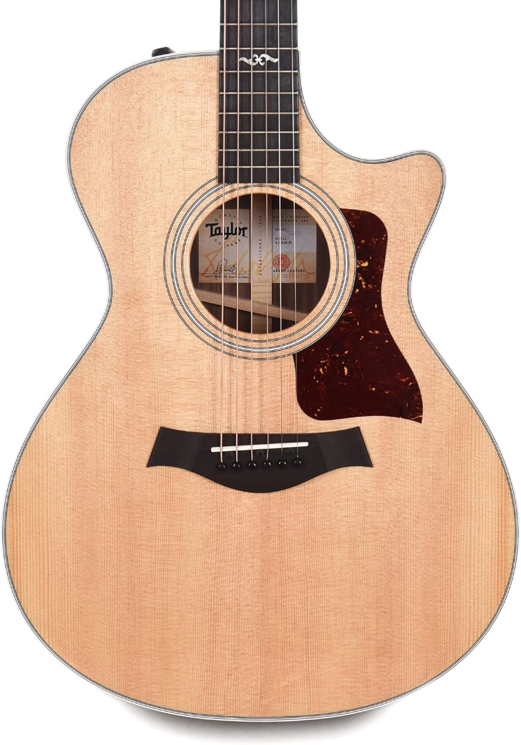 Taylor 412ce-R V-Class Acoustic-electric Guitar - Natural