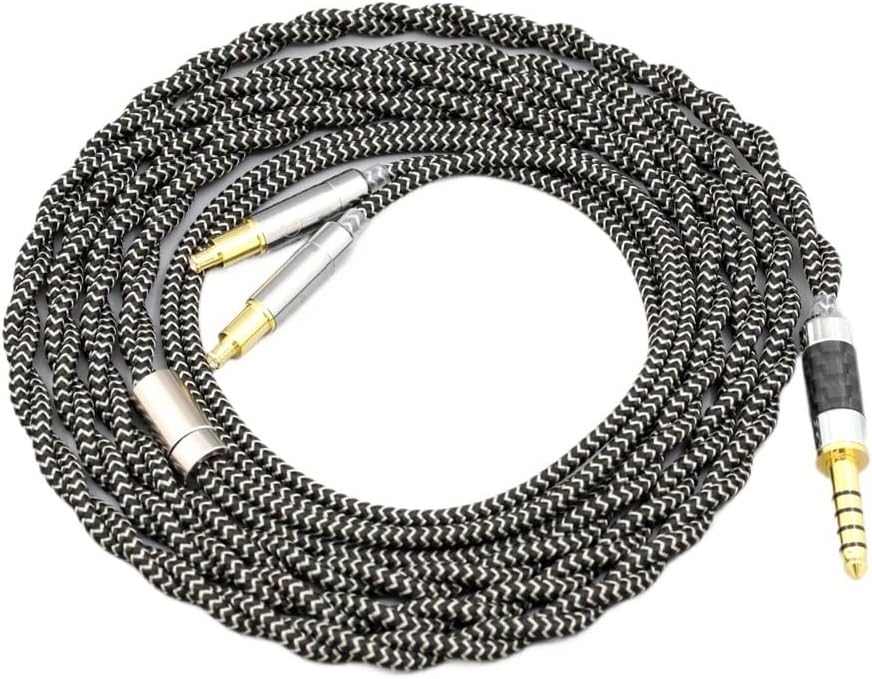 Earphone Cable for Au/*dio Tech/*nica A+TH-M+SR7b A+TH-A+DX5000 990H 770H A2DC 2 Core 2.8mm(5M 4 Pin XLR Male)