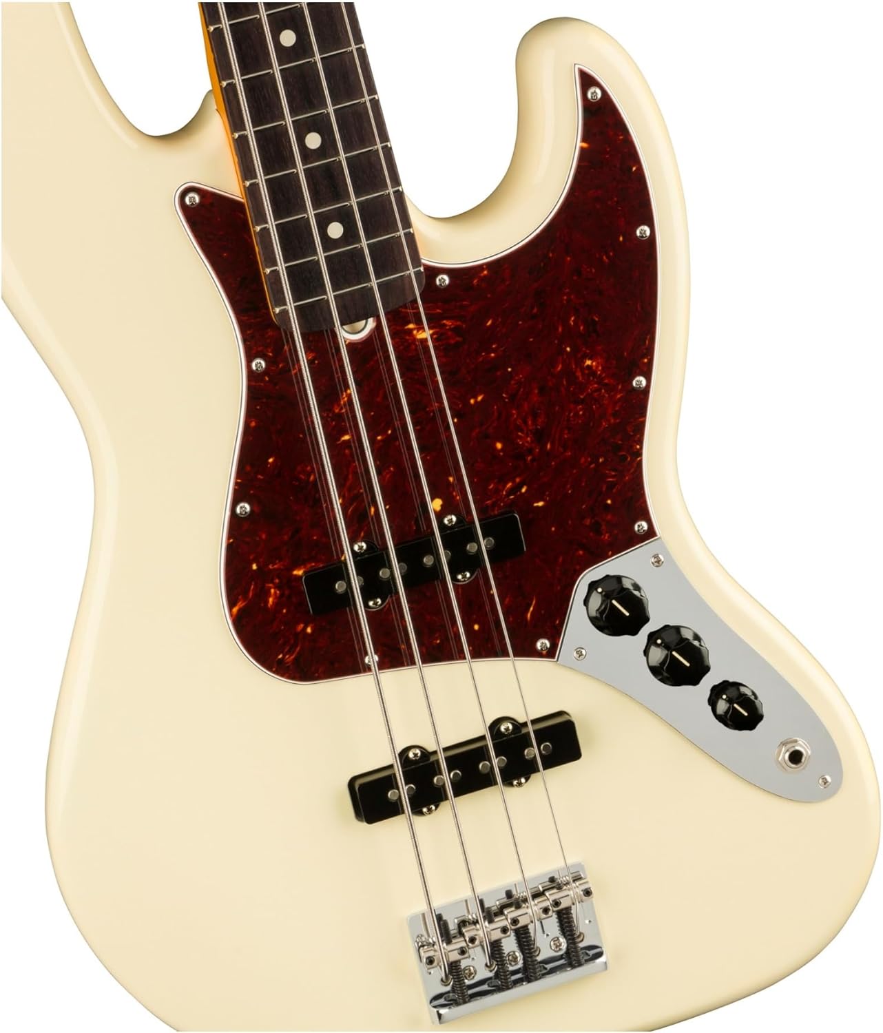 Fender American Professional II Jazz Bass, Olympic White, Rosewood Fingerboard