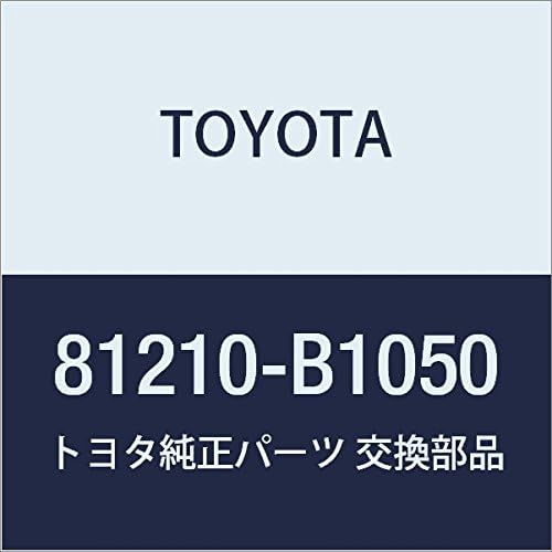 TOYOTA (toyota) Genuine Parts Protection Lamp Assy Rh Melody Alarm Part Number 81210 – k-b1050