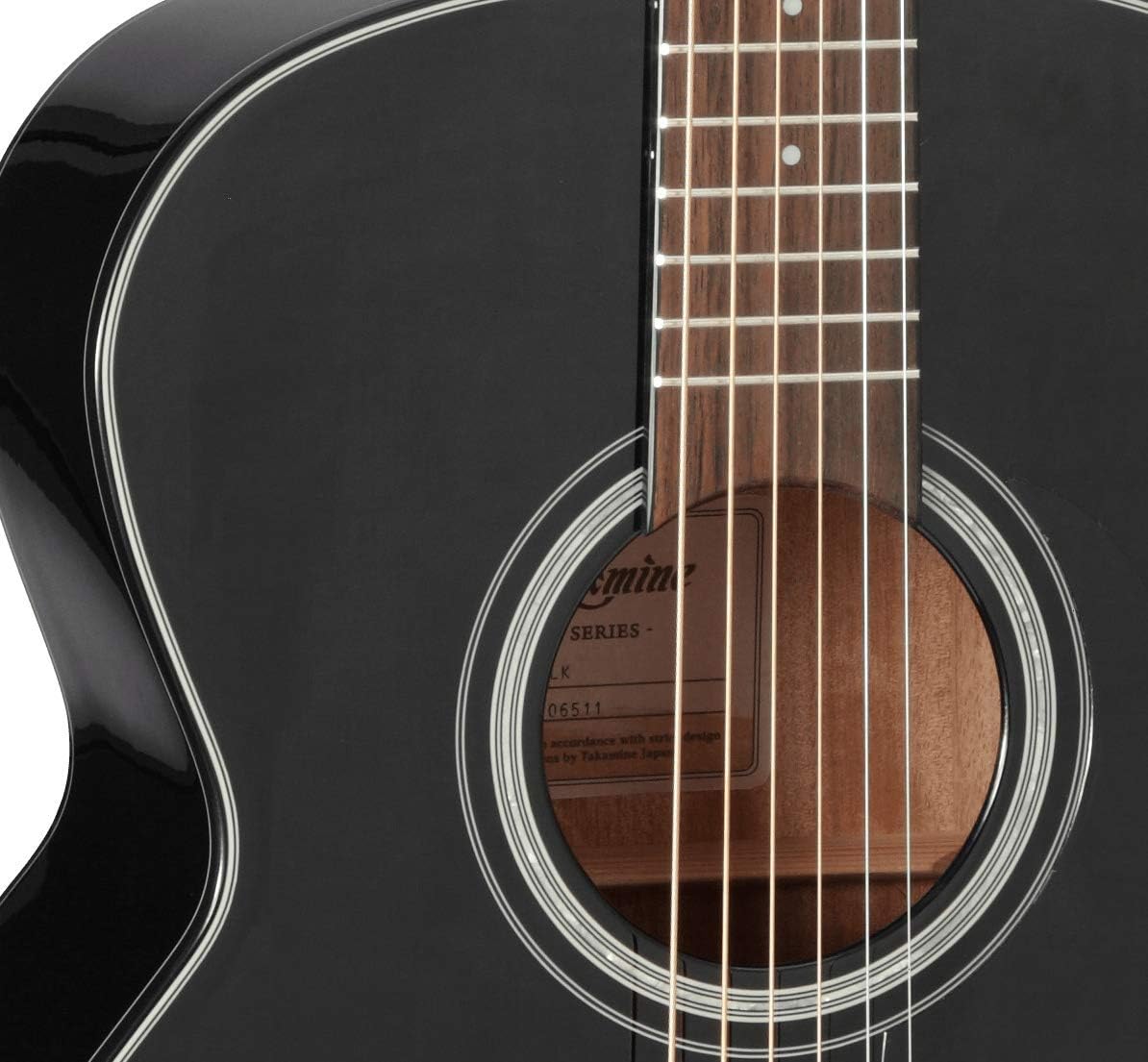 Takamine GN30 Acoustic Guitar Black