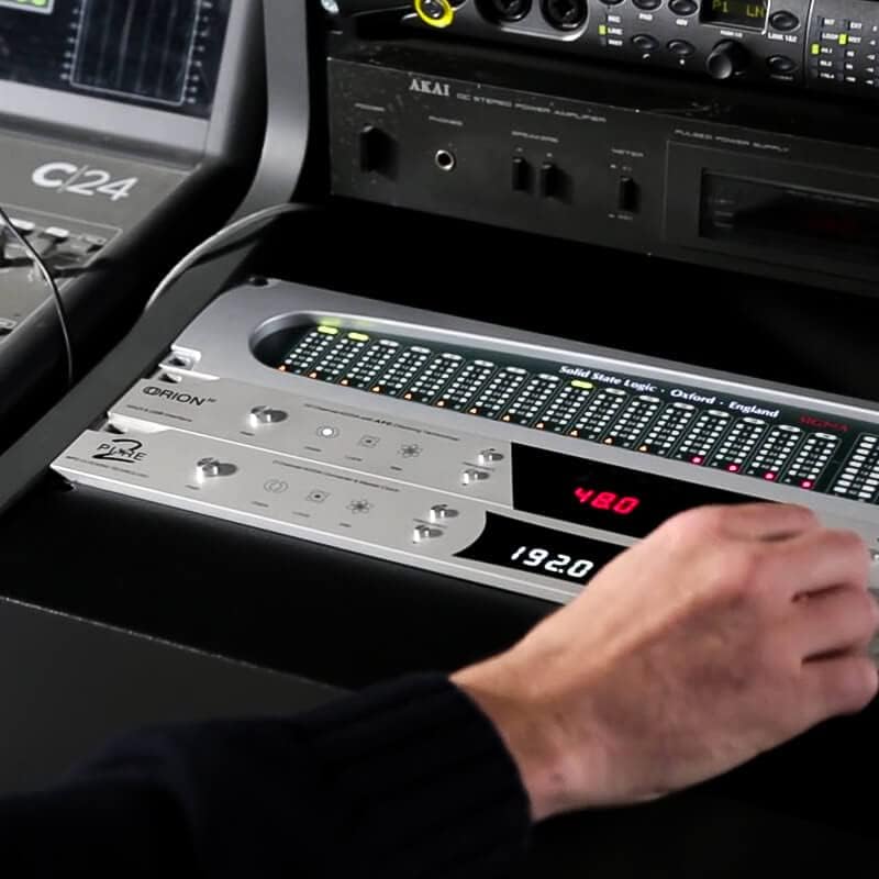 Antelope Audio Pure2 Dual High-End Mastering AD/DA Converter with Acoustically Focused Clocking (AFC) Technology, Portable USB DAC Architecture — Digital to Analog Audio Converter for PC & Windows/MAC