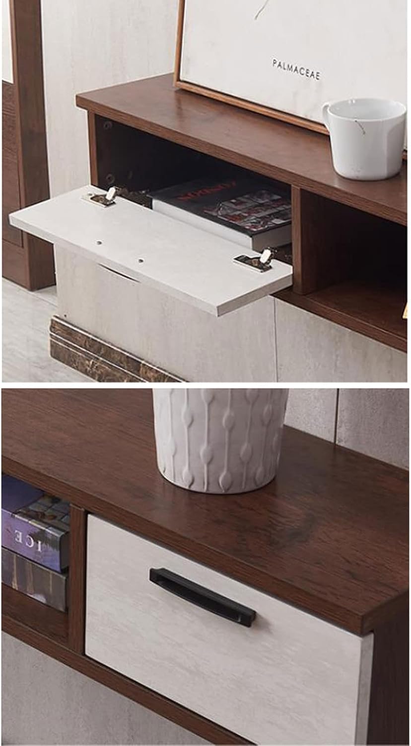 Wall Shelf Floating Shelf Wall Mounted TV Cabinet TV Stands TV Multimedia Console TV Shelf Router Set-top Box Display Ledge Utility Storage Shelf Home Decor Wall Mount Corner Shelves