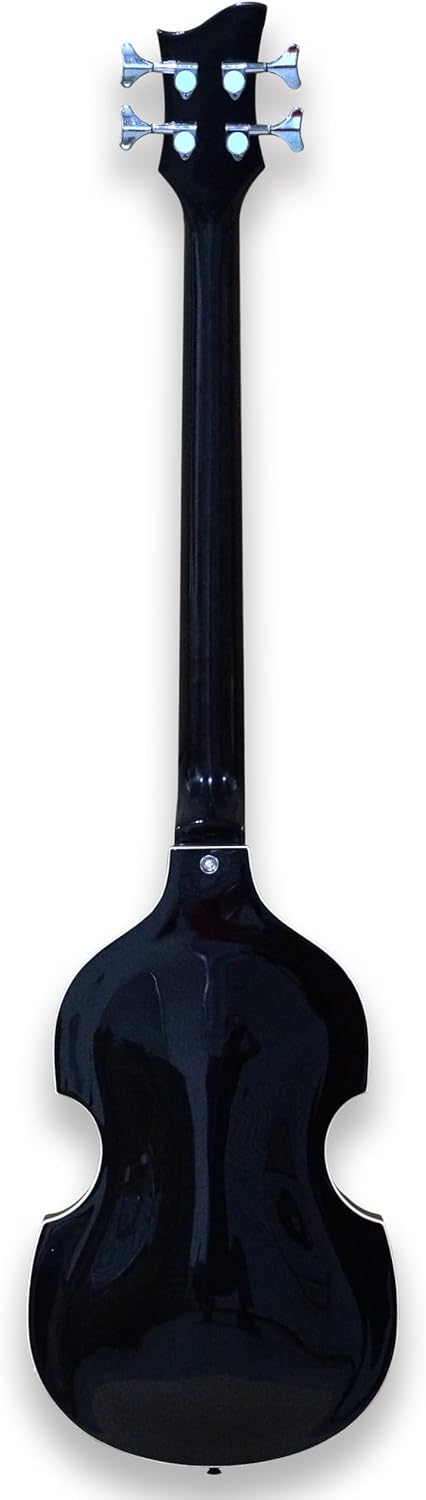 TARIO Violin Bass Guitar Sunburst Basswood Body Hard Maple Neck