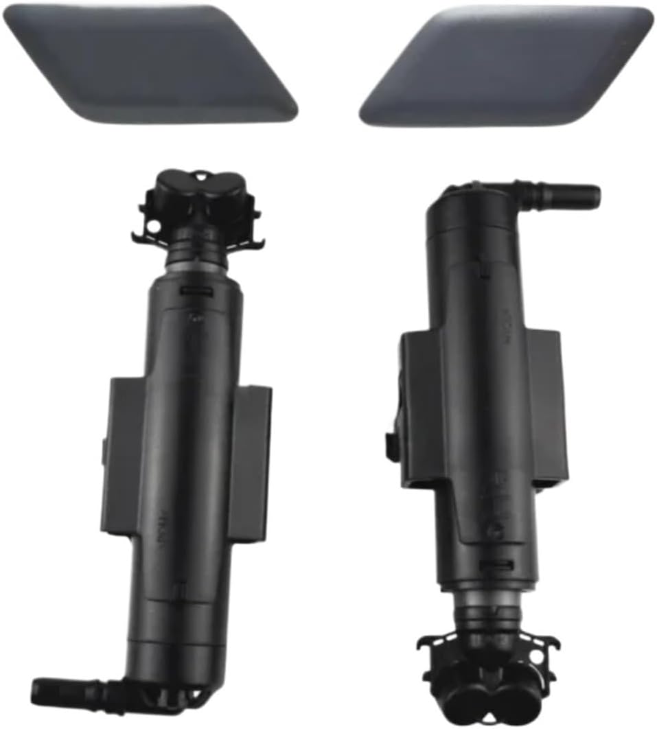 Headlight Cleaning Nozzle Compatible with for Kuga for Escape 2017-2019 Car Front Headlight Head Lamp Washer Sprayer Jet Cover Cap GV45-13L019-A GV45-13L018-A GV41-3L015-AE GV41-13L014-AE