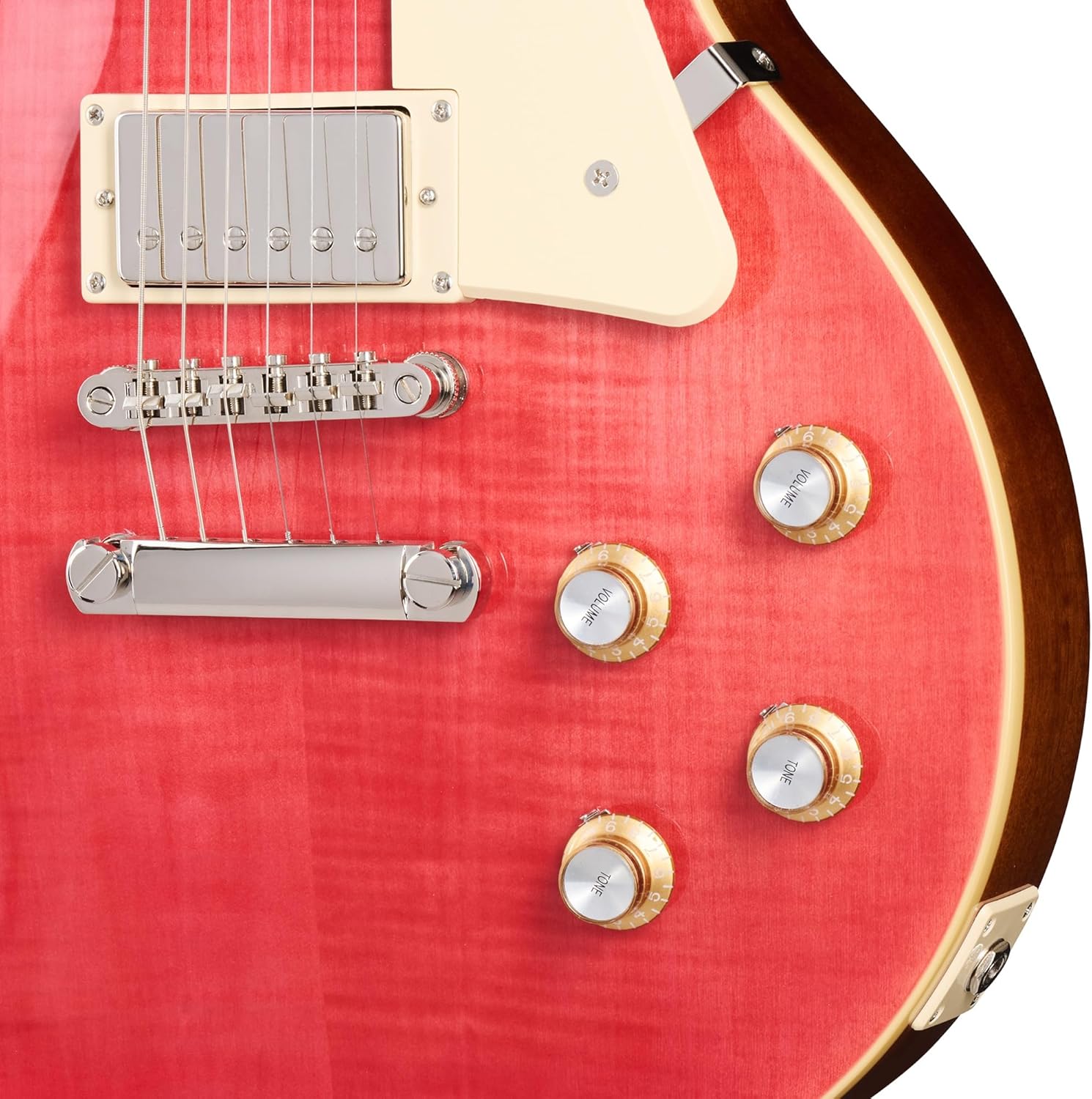 Epiphone Inspired by Gibson Les Paul Standard 60s, Fuchsia with Bag