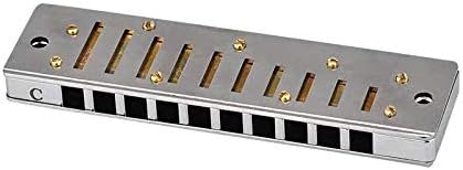 Harmonica Diatonic Harmonica 10 Holes Blues Harp Mouth Organ Key C Phosphor Bronze Reeds Professional Musical Instruments