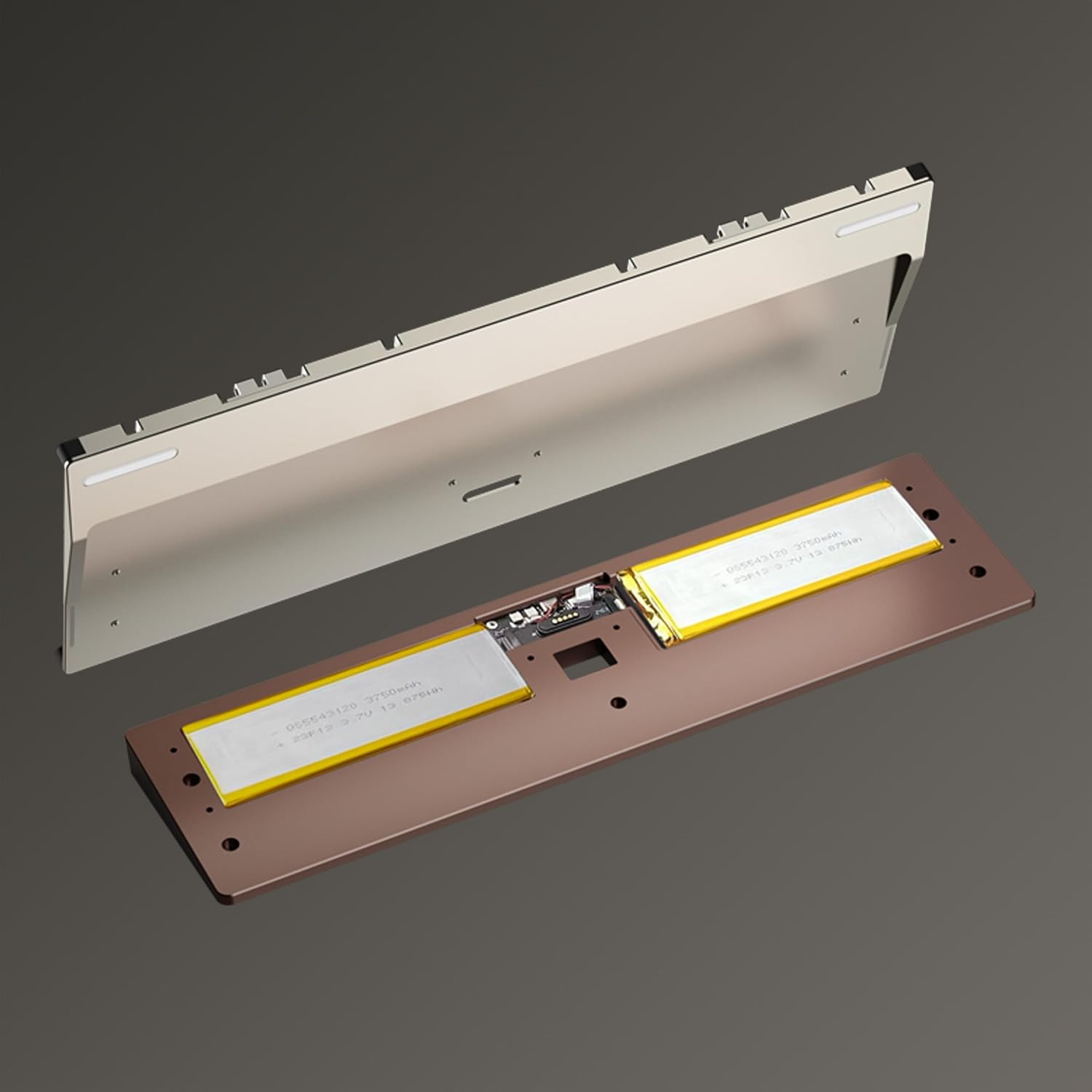 KEEBMONKEY WOBKEY Crush 80 Reboot CNC Aluminum 5-Second Quick-Release Triple-Mode Connectivity Mechanical Keyboard with Superior Acoustics (Pro Navy)