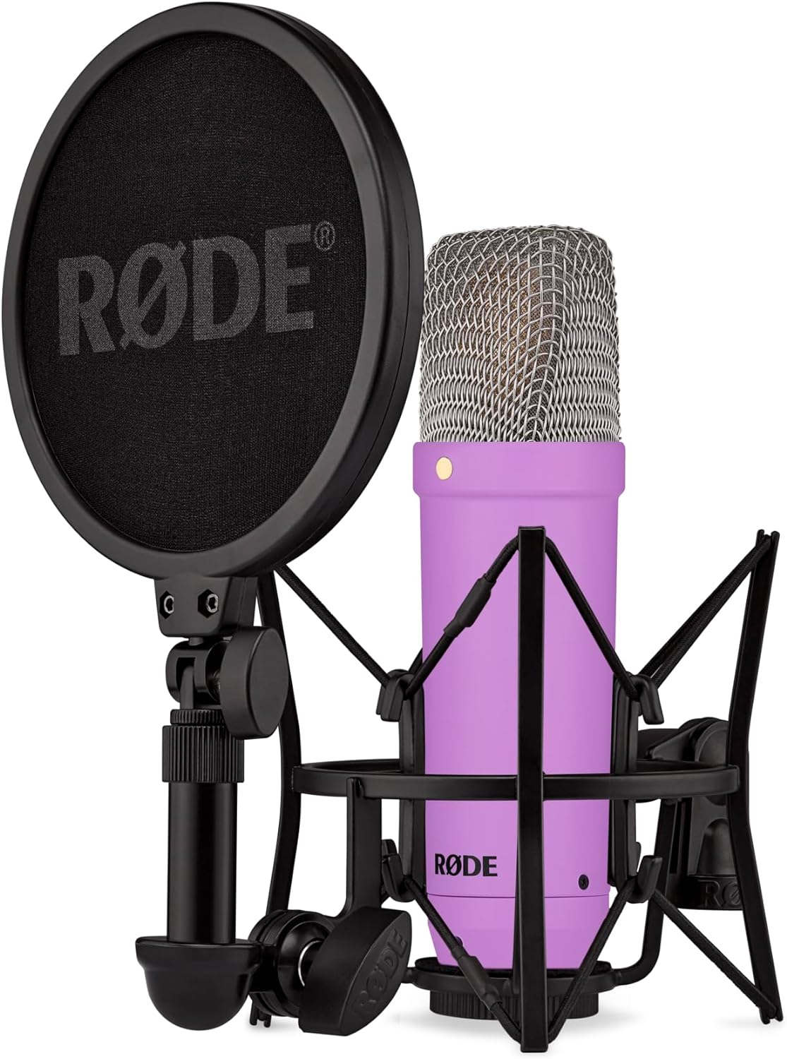 RØDE NT1 Signature Large-Diaphragm Condenser Microphone Bundle with Focusrite Scarlett Solo 3rd Gen USB Audio Interface
