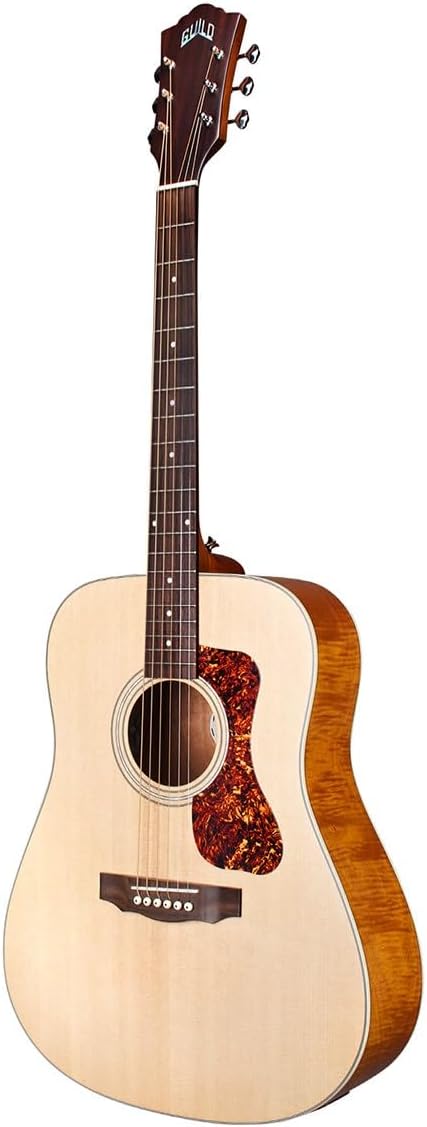 Guild Guitars D-240E Limited Acoustic Guitar, in Natural, Dreadnought Solid Top, Westerly Collection