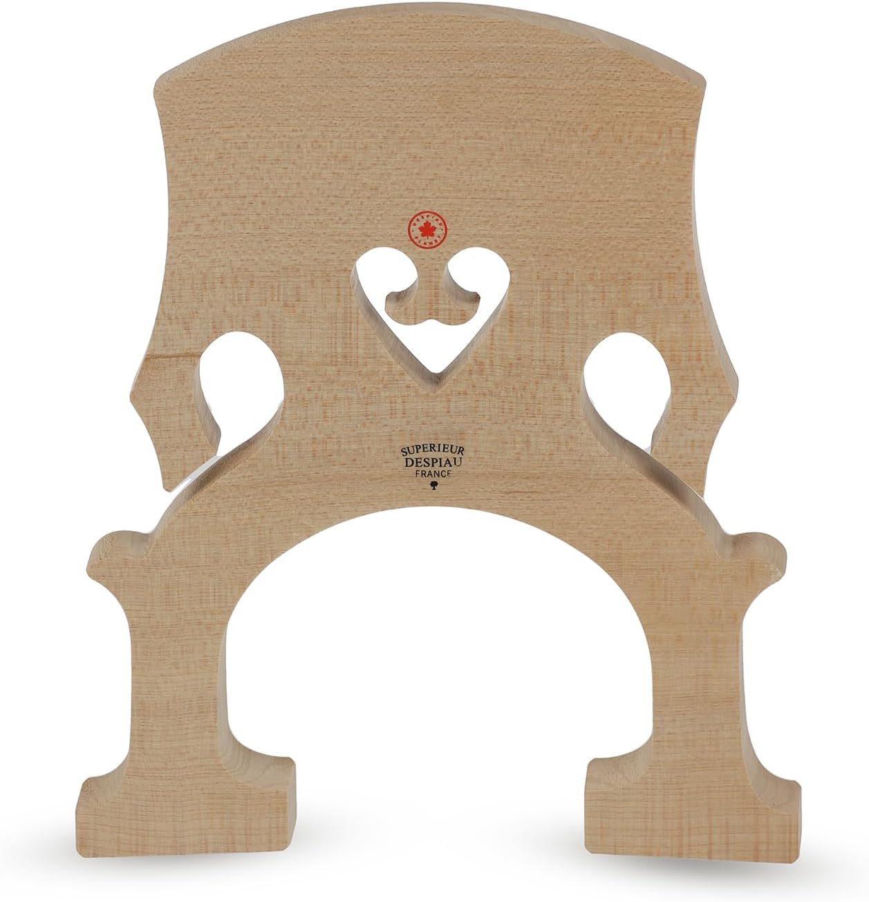 Despiau bass bridge, double bass bridge Planet C 3/4 foot width 150, with contribution to nature conservation