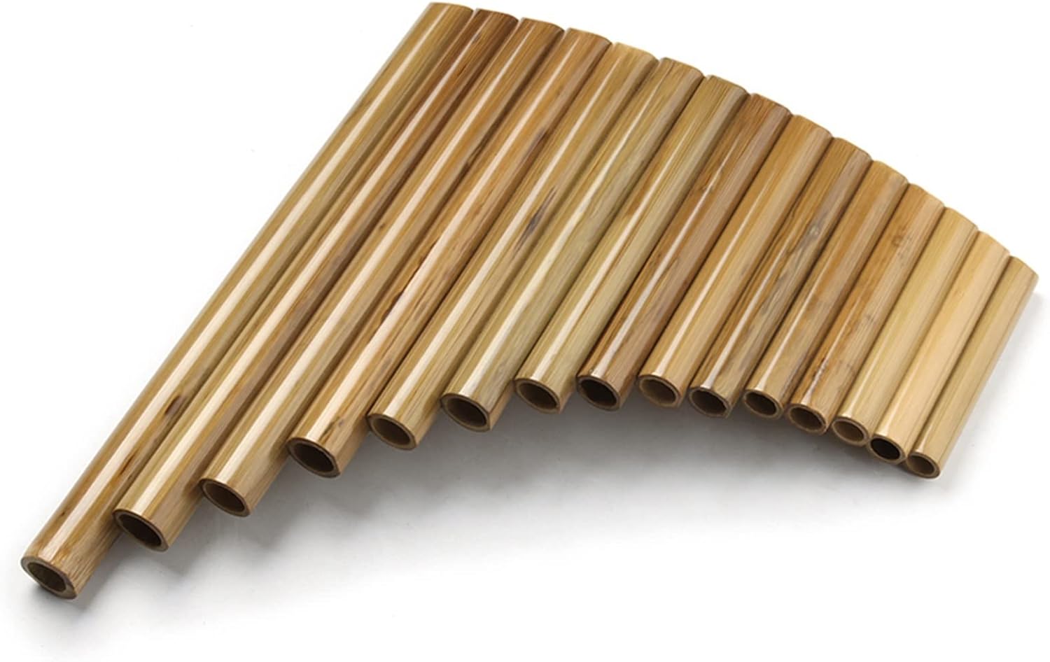 15 Pipes Pan Flute G Key Handmade Woodwind Musical Instruments Pan Flute Pan Pipes