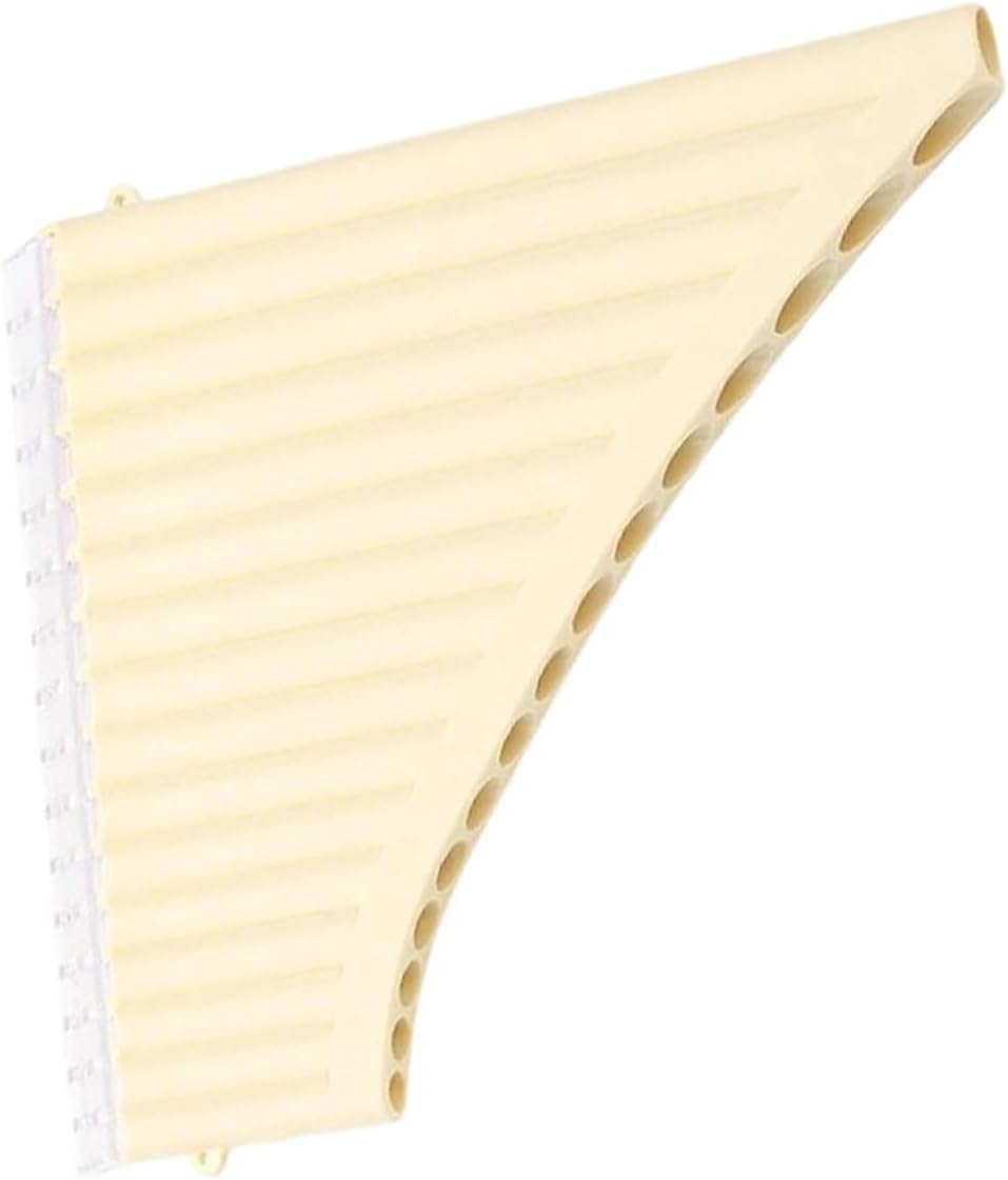 25 Pipe C Key Pan Flute Pan Flute 16 Pipe Professional Woodwind Instrument For Beginners And Adults With Color(16 beige 2)