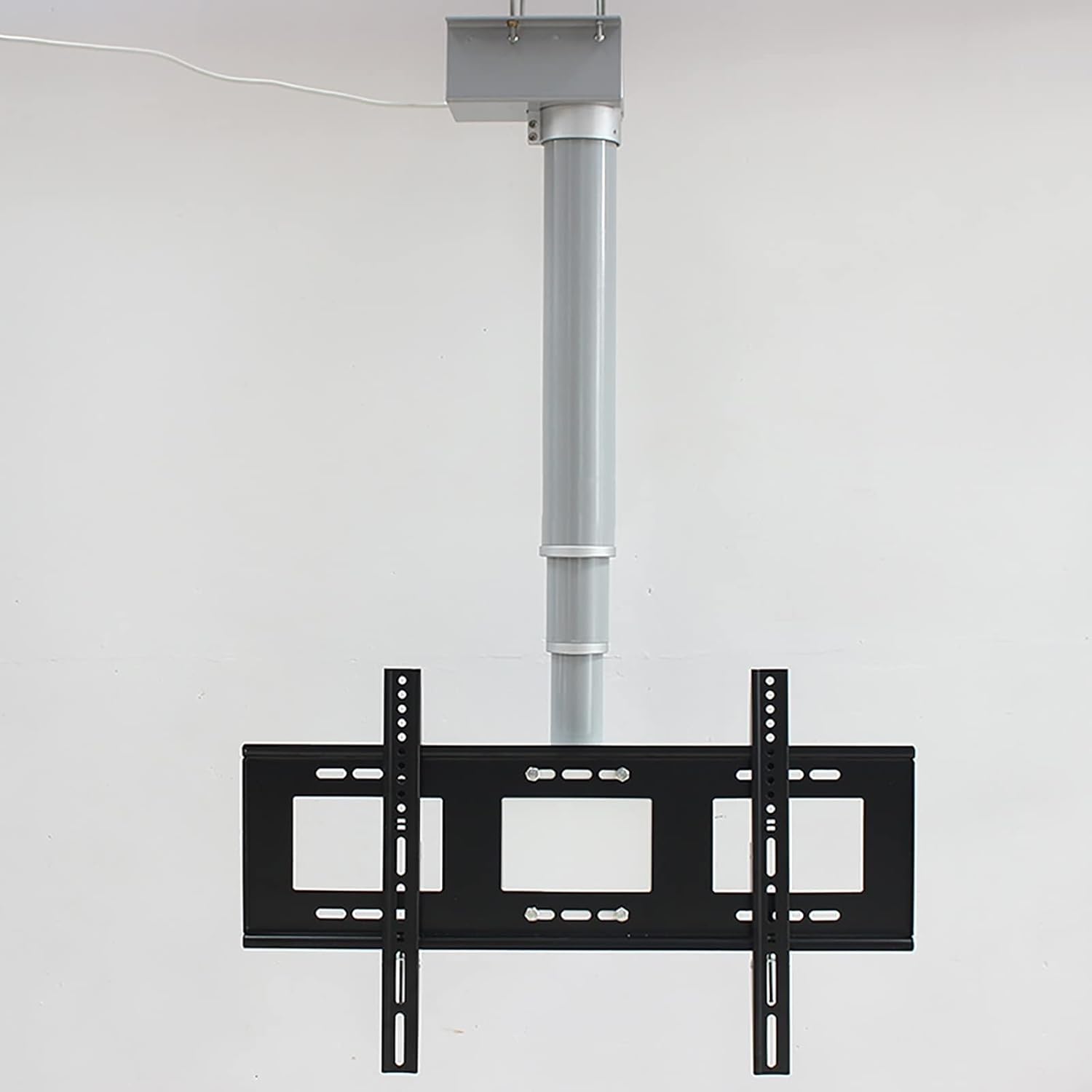 Electric Ceiling TV Lift - TV Wall Mount - Adjustable TV Mount Bracket - Motorized Riser Mount with Remote Control, Motorized Ceiling Mount, 90° Flip Up, Fits 26-70 Inch (A 100cm)