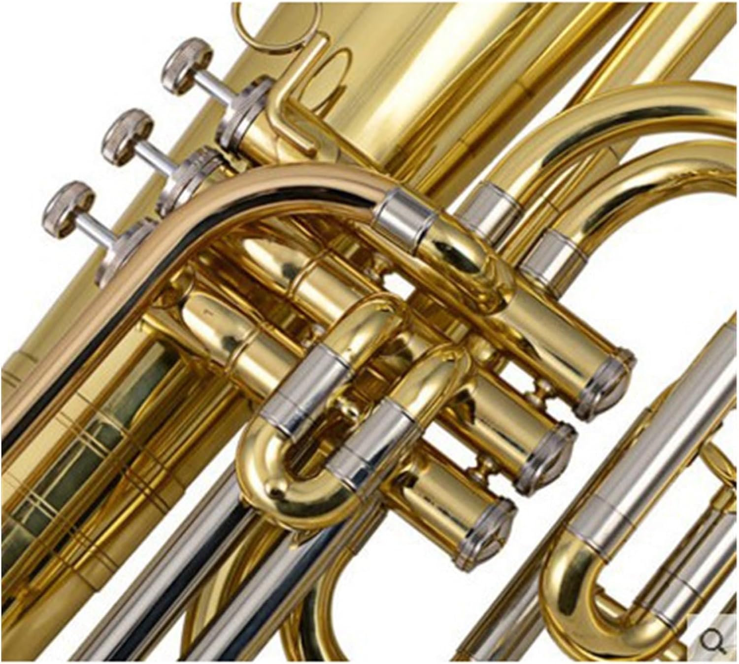 Professional Euphonium In B Flat Brass Suitable For Beginners Euphonium All-brass Instrument