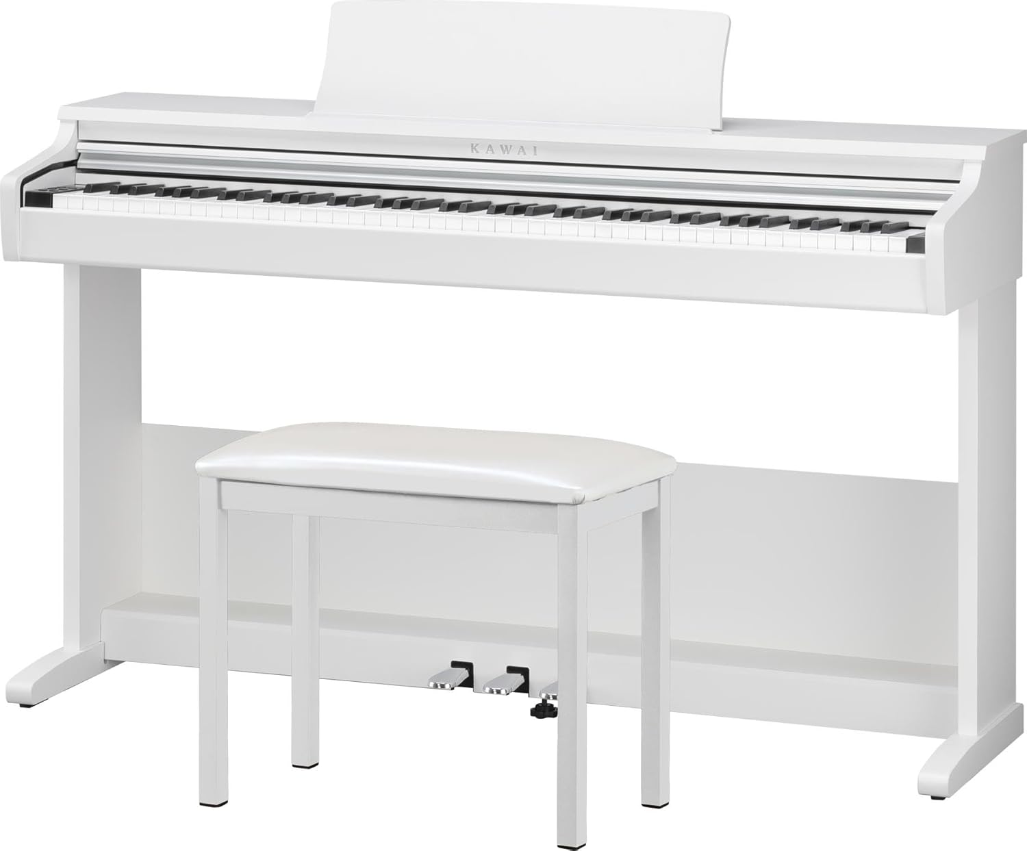 Kawai KDP75 Digital Home Piano - Embossed White