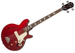 Epiphone Jack Casady Signature Bass Guitar Sparkling Burgundy