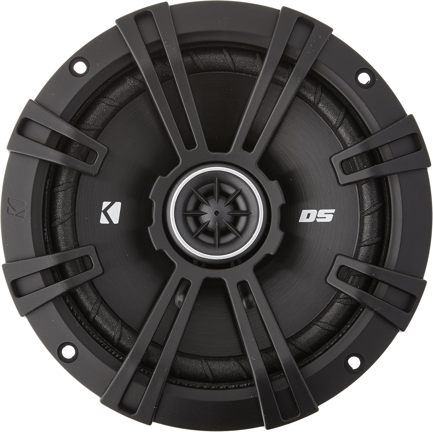 KICKER 2) Kicker 43DSC6504 6.5'' 240 Watt 2-Way 4-Ohm Car Audio Coaxial Speakers DSC6504 (Certified Refurbished)