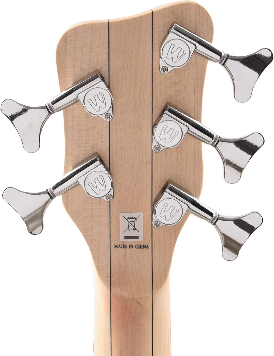 Rockbass 1505080301CAALDAWW Corvette Basic 5 Fretless Nirvana Black