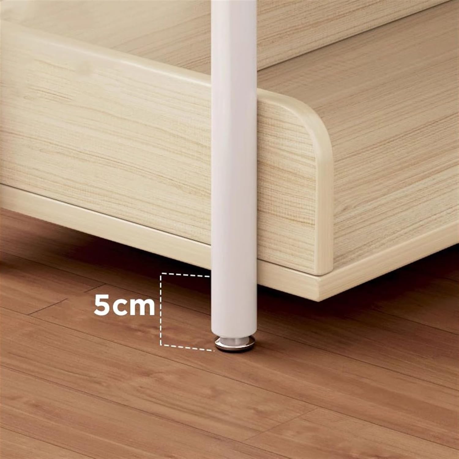 Printer Stand Multi-Layer Storage Shelf Organizer Printer Shelf Beside The Desk Simple Bookshelf Floor Storage Rack Office Printer Shelf(Small)