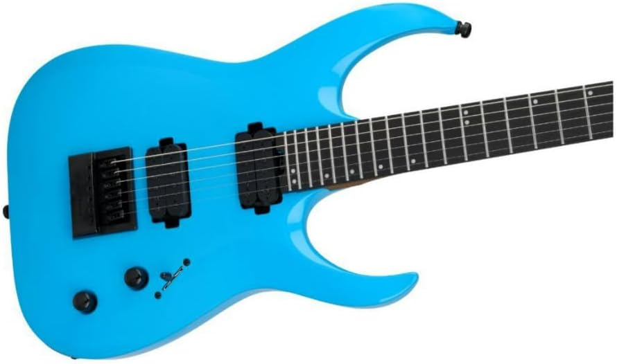 Jackson Pro Plus Signature Misha Mansoor ET 6 Evertune Electric Guitar - Riviera Blue