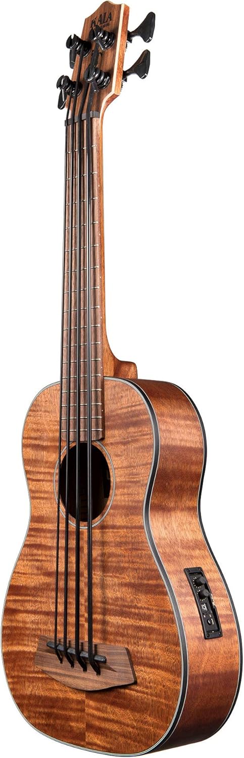 Kala U-Bass Exotic Mahogany - Fretted, Left-Handed