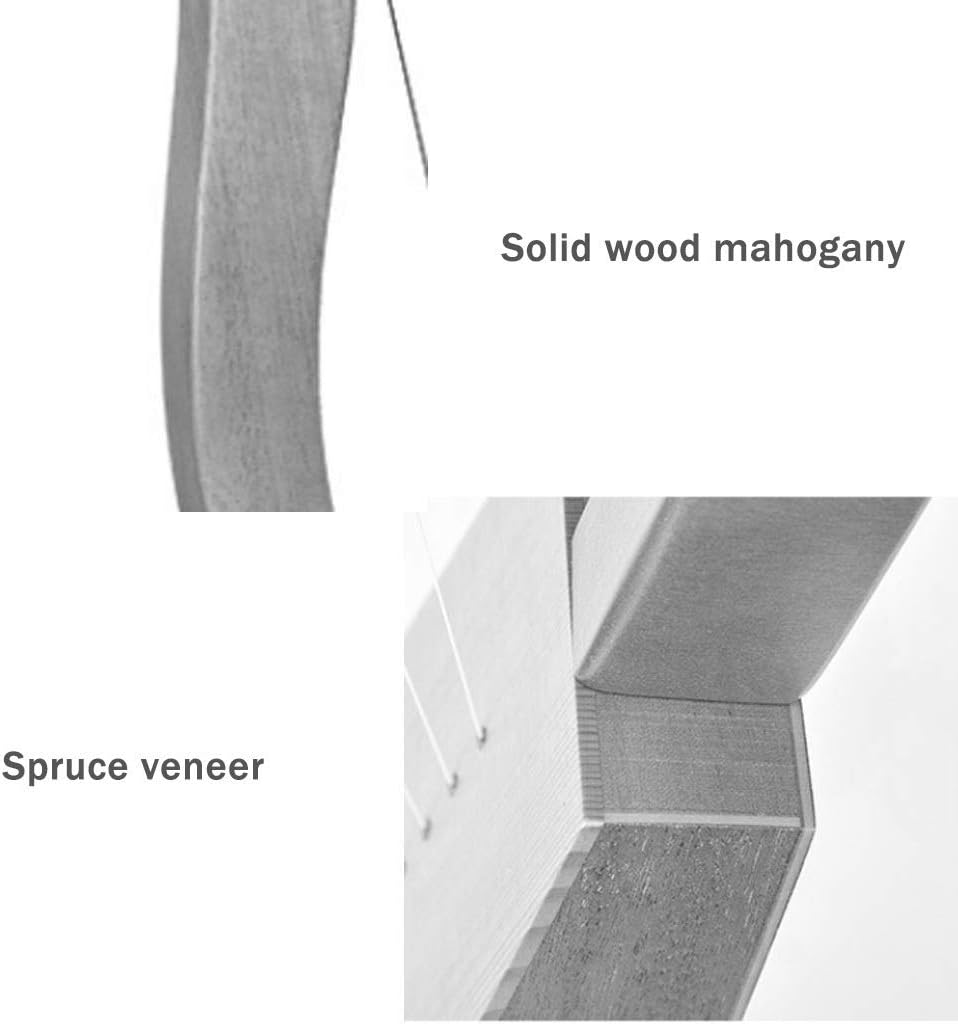 JOYGOOD Harp Autoharps Lyre Romantic and Elegant Handmade Guqin, Small Traditional Stringed Instruments, Classic Harp with Show Package, Tuner (Color : Pink, Size : 15 String)