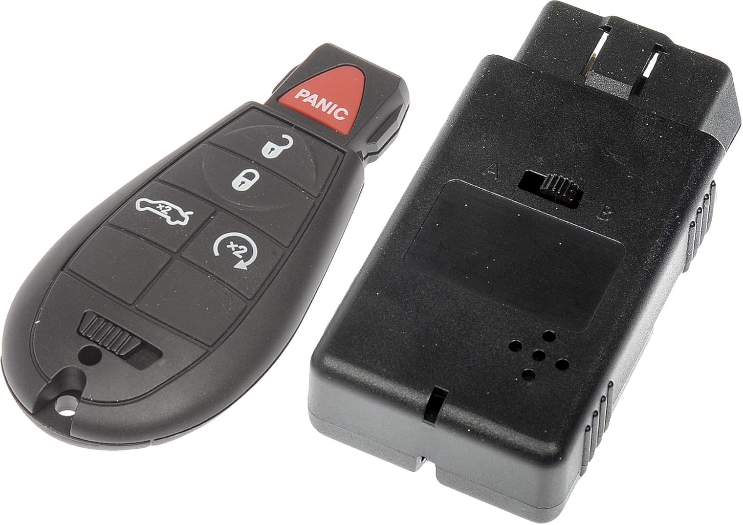 Dorman 99363 Keyless Entry Remote 5 Button Compatible with Select Chrysler/Dodge Models (OE FIX)