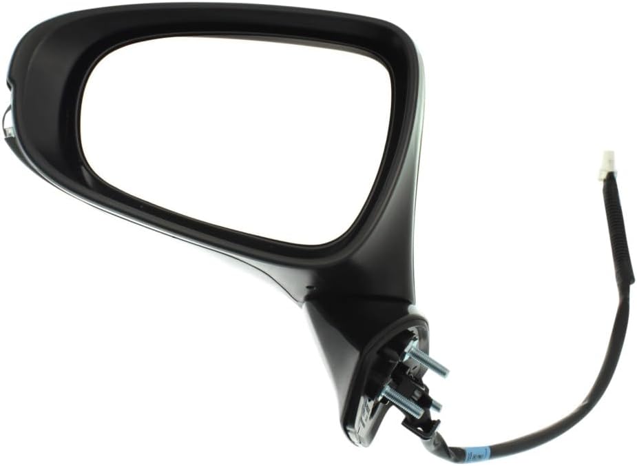 KarParts360 For Lexus ES300h/ES350 2013 2014 2015 Door Mirror Driver Side | Textured Black | Paint To Match Cover | Power | Foldaway | Heated With Turn Signal With Memory With Puddle Light | LX1320146