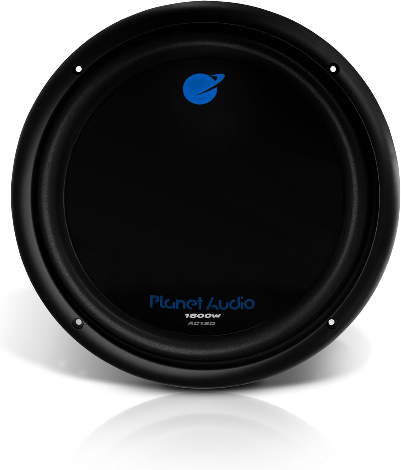 Planet Audio AC12D Anarchy Series 12 Inch Car Subwoofer - 1800 Watts Max, Dual 4 Ohm Voice Coil, Sold Individually