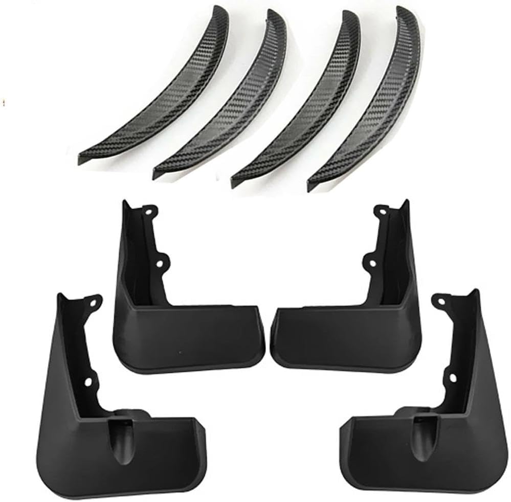 Auto Parts Set Car Mudflaps for Kia EV6 GT GT-Line CV EV 2021-2024 Mud Flaps Splash Guard Mudguards Fender Flares Protectors(8PCS - with Gift)