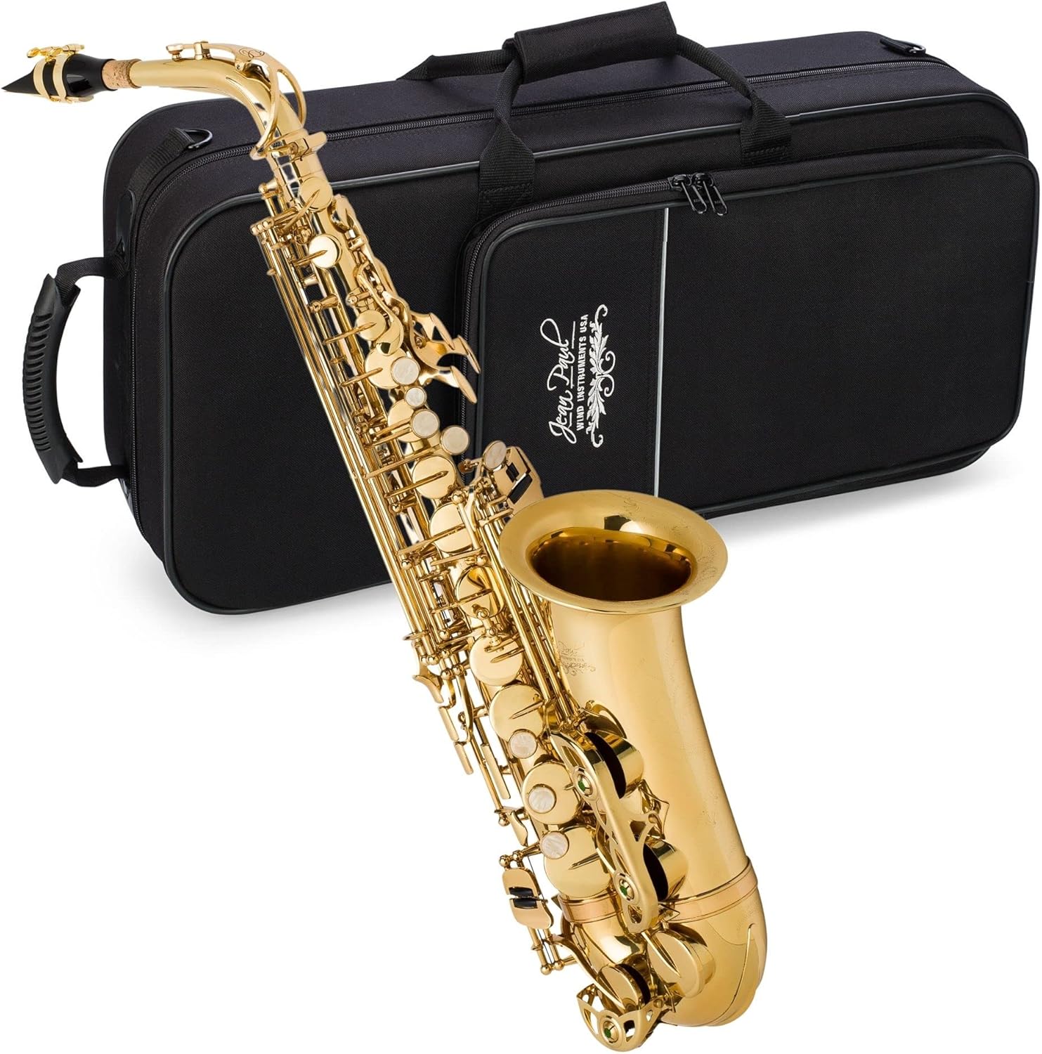 Jean Paul AS-400 Alto Saxophone - Golden Brass Lacquered