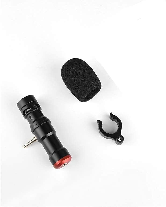 Mini Plug-in Smartphone Microphone Mic 3.5Mm Plug for Smartphone Video Recording Live Broadcast Singing Live Broadcast