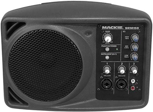 New Mackie SRM150 Powered Active PA Monitor Speaker + SRM-150 Travel Bag