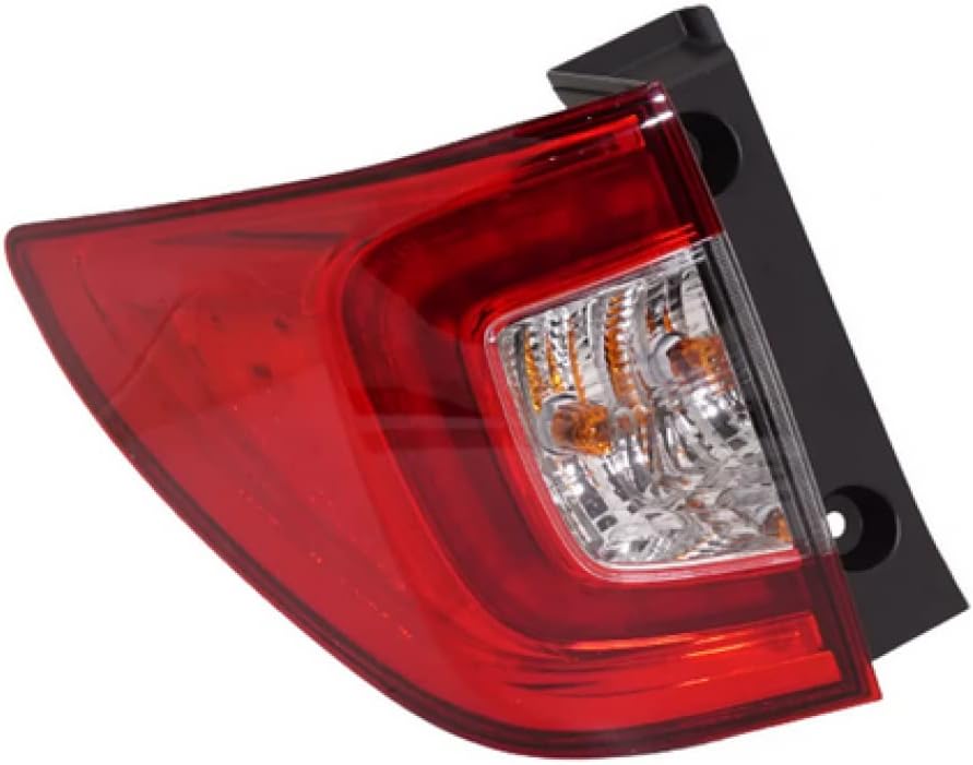 For Honda Passport 2019 2020 2021 Tail Light Assembly Driver Side LED | Outer CAPA For HO2800197 | 33550-TGS-A01