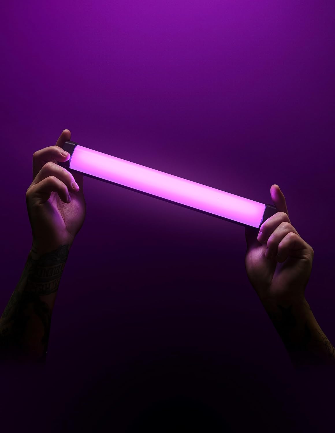 Lume Cube RGB Tube Light Mini for Photo & Video | RGBWW Full Color Tube Light | Bluetooth App Controlled | Millions of Colors | Aluminum Durable Design | 97+ CRI