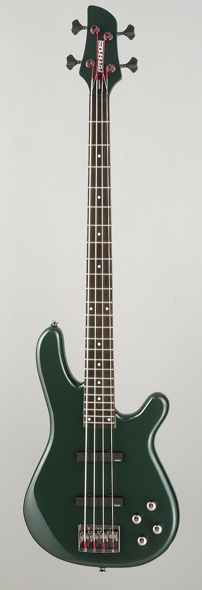 Fernandes Gravity 4 Deluxe Electric Bass - Dark Army Green