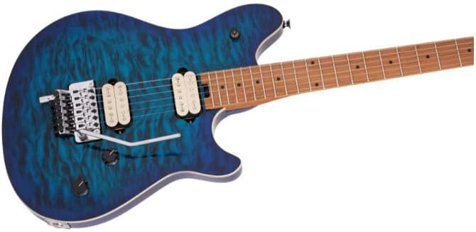 EVH Wolfgang Special QM Electric Guitar - Chlorine Burst with Baked Maple Fingerboard