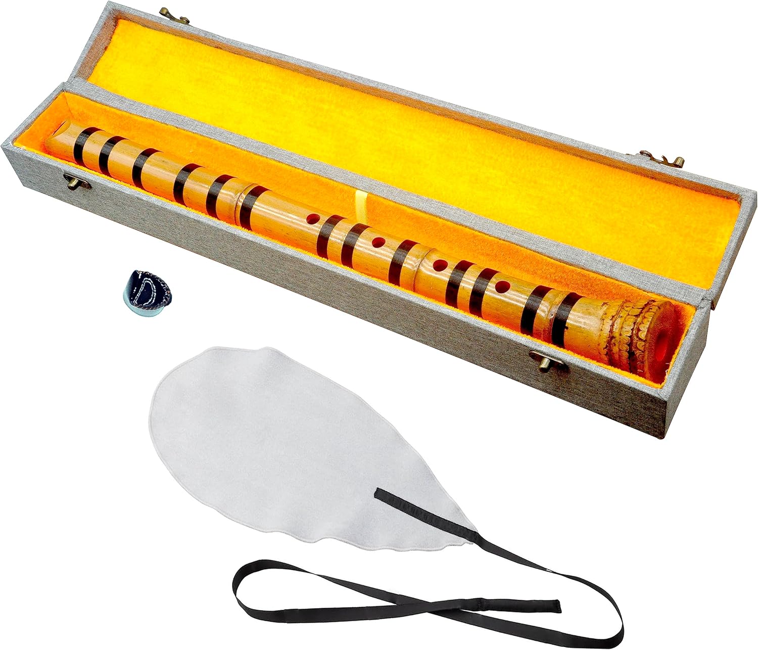 Japanese Zen Shakuhachi Pentatonic end-blown flute with natura bell root. KINKO-ryu 1.8 feet .professional quality, play all ocataves. Good for seasoned flautist, good for any level player.