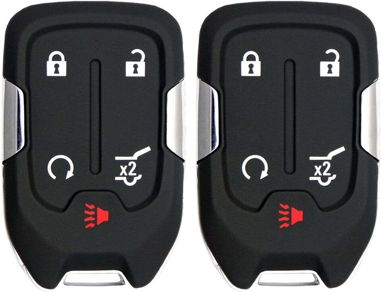 2X New Replacement Proximity Key Fob Compatible with & Fit for Select GMC Vehicles. HYQ1EA - 433 MHz