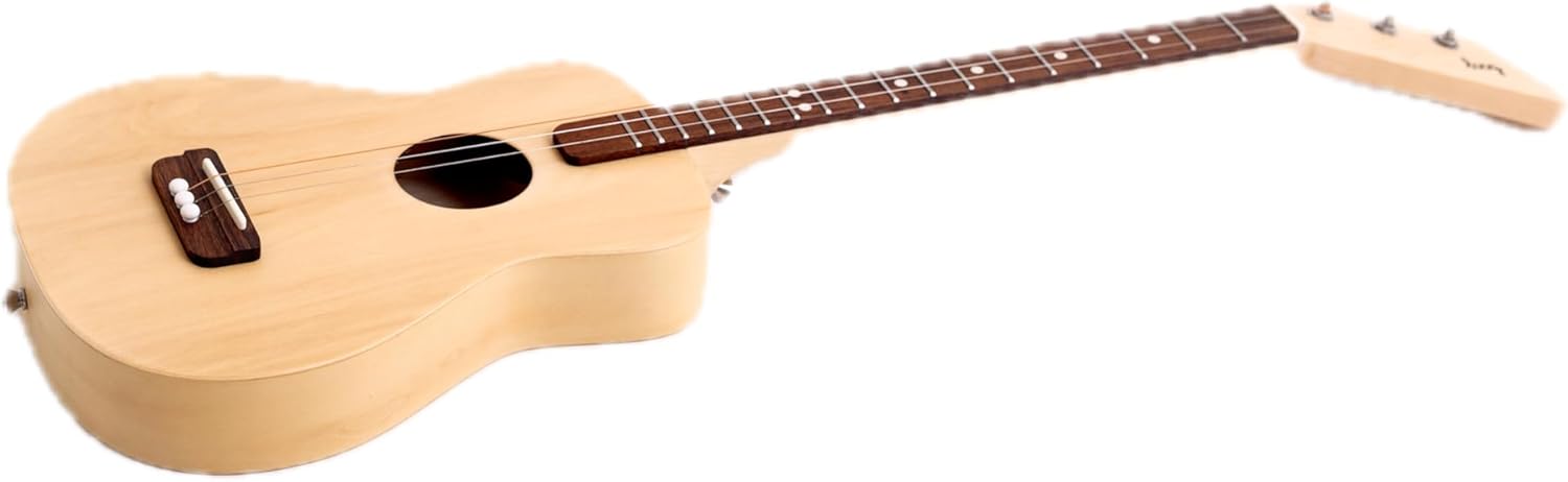 Loog 3 String Pro Acoustic Guitar and Accompanying App for Children, Teens and Beginners (Natural)